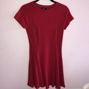 Urban outfitters Red short sleeve A lined dress